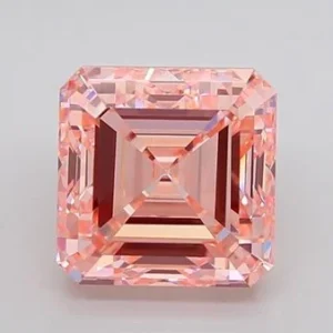 Fancy Int.Pink Square Emerald Cut Clarity VS1 Cts.3.20