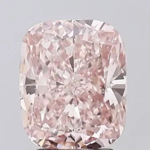 Fancy Intense Pink Cushion Clarity VS1 Cts.3.50